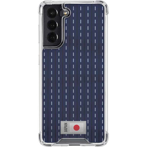 Japan Soccer Flag Galaxy S22 Clear Case